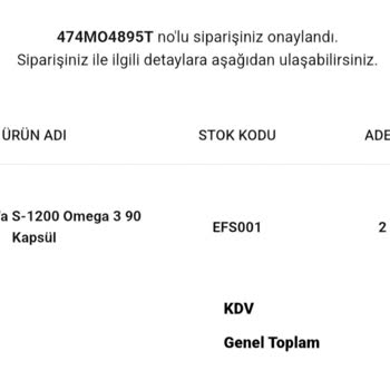 Eksik Gönderim Ve Para İadesi Sorunu