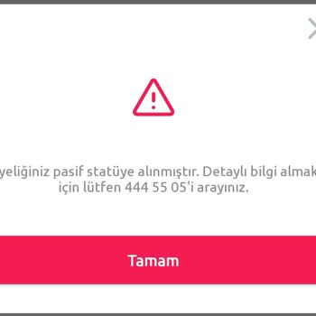 Tiktak Kirala Uzun Süredir Pasif Üyelik Sorunu