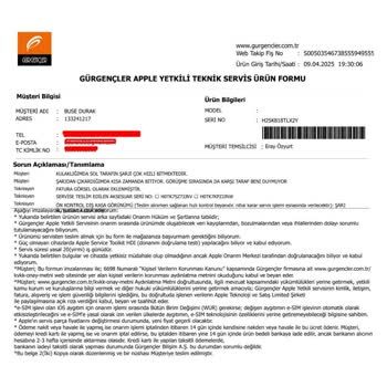 Garanti Süresi Hatalı Değerlendirildi, Fahiş Ücret Talep Edildi