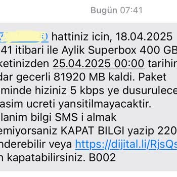 Superbox Kota Tükenmesi: Kullanmadığım İnternetin Gizemi