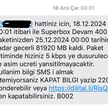Superbox Kota Tükenmesi: Kullanmadığım İnternetin Gizemi