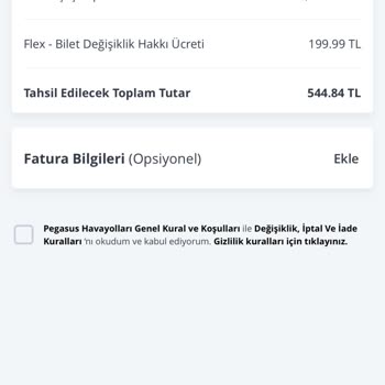 Ücretsiz Bilet Değişiminde Ek Ücret Şoku