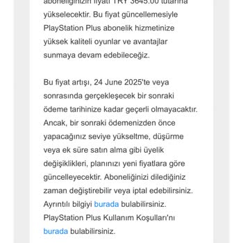PSP Aboneliği Fiyat Değişikliği Mağduriyeti