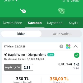 Bilyoner'de Kazancım Hesaba Geçmedi!