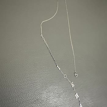 Teslim Aldığım Gün Kırılan Kolyem