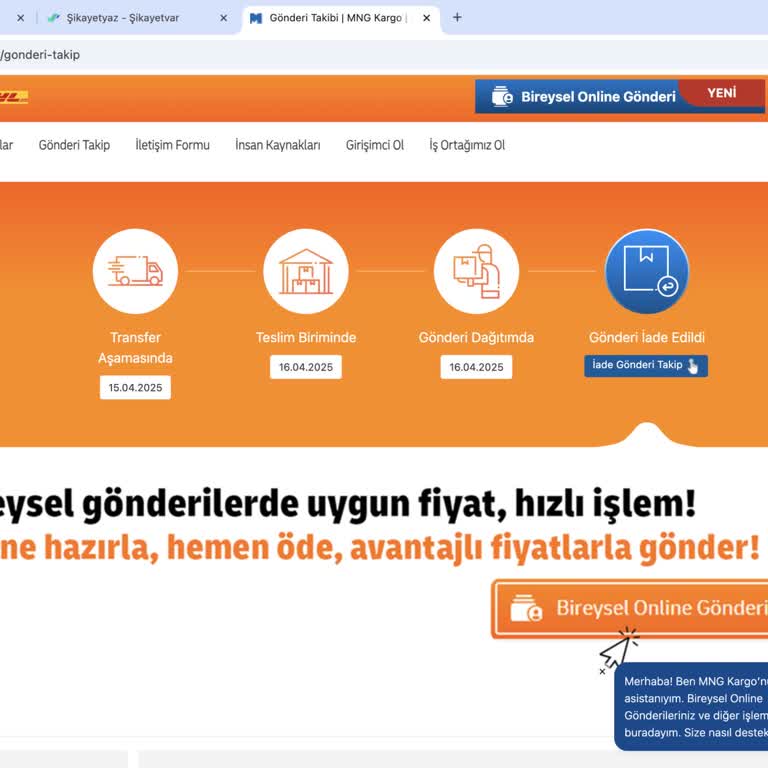 MNG Kargo'nun Teslimat Sorunu Ve Müşteri Hizmetleri İlgisizliği
