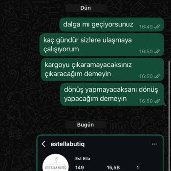 Siparişimde Yaşadığım Kargo Ve İletişim Sorunları