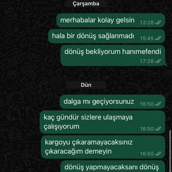 Siparişimde Yaşadığım Kargo Ve İletişim Sorunları
