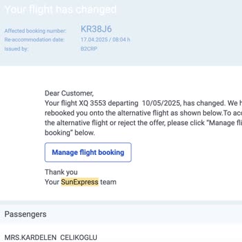 Sunexpress'in İptal Edilen Uçuşu: Anne Ve Bebeğe Zor Anlar