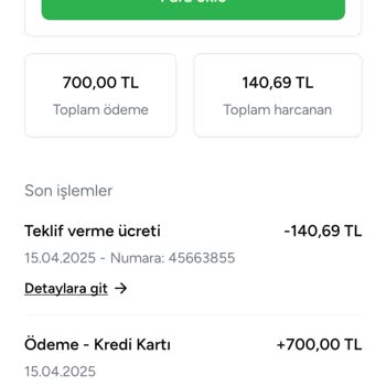 Armut Uygulamasında Para Çekme Seçeneği Eksikliği