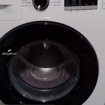 Samsung Çamaşır Makinesi Sesli Çalışıyor!