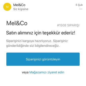 Mel&co'dan Sipariş Ettiğim Elbise İki Ay Sonra Geldi, İade Sorunu Yaşıyorum