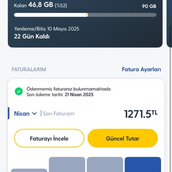 İnternet Paketinin Hızla Tüketilmesi Sorunu