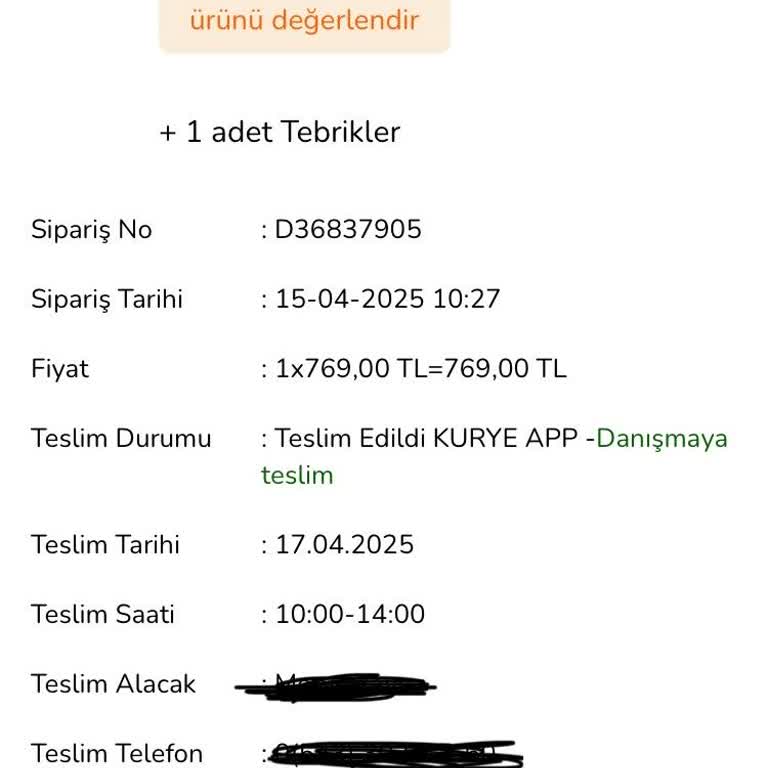 Taze Çiçek'ten Geç Teslimat ve Solmuş Çiçek Sorunu