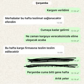 Eksik Ürün Ve Geciken Teslimat Sorunu