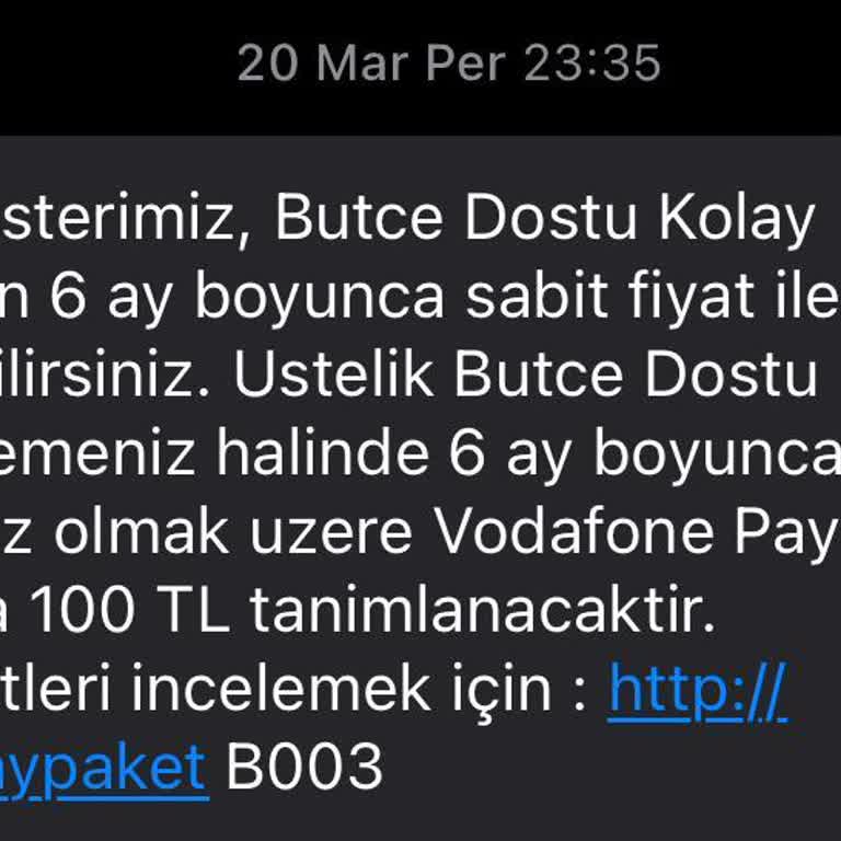 Vodafone Taahhütlerini Yerine Getirmiyor: Müşteri Hizmetleri Yetersizliği