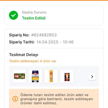 Eksik Gelen Kampanyalı Ürünler Ve Yanıltıcı Stok Bilgisi