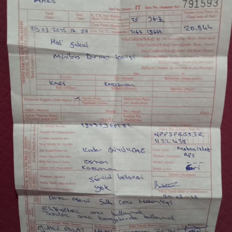 Motor Teslimatında Gecikme Ve Evrak Eksikliği