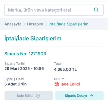 İptal Edilen Siparişin İadesi Neden Hâlâ Yapılmadı?