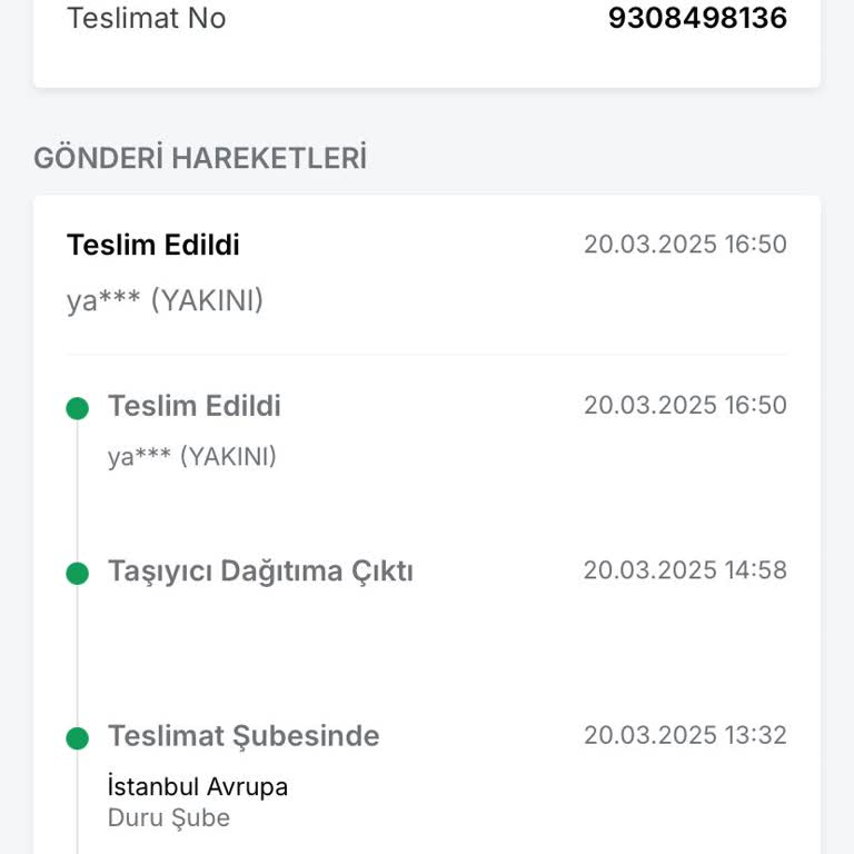 Trendyol Express Ürünleri Karıştırdı