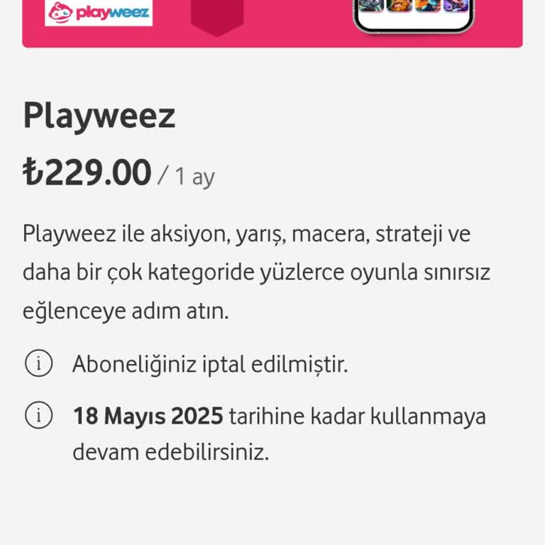Yanıltıcı Abonelik Ücreti İadesi Talebi