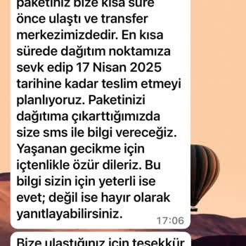 Kargo Kabusu: Ürünlerim Nerede?