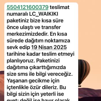 Kargo Kabusu: Ürünlerim Nerede?