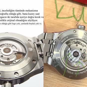 Kuzey Saat'ten Alınan Replika Ürün Mağduriyeti