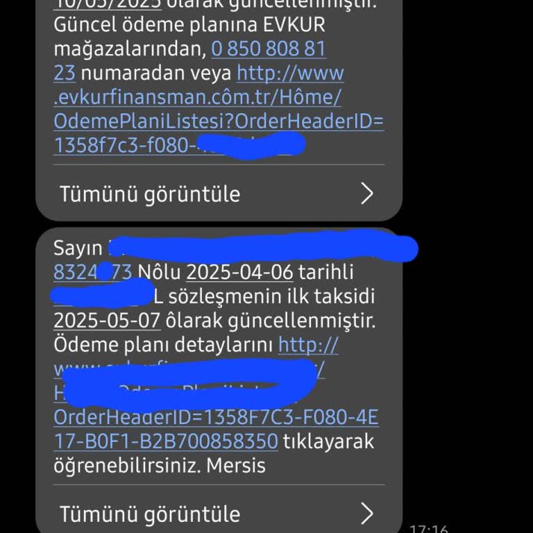 Evkur'da Teslimat Süresi Ve İletişim Sorunları