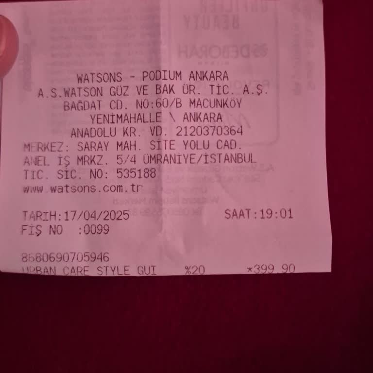 Watsons Podium AVM'de Müşteri İlgisizliği