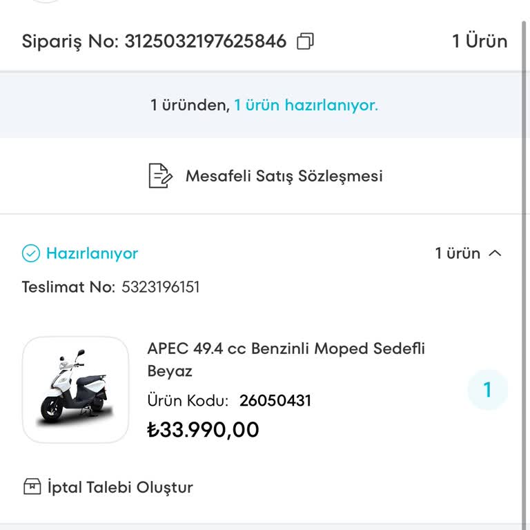 Geç Teslimat Ve İletişim Sorunlarıyla Mağduriyet