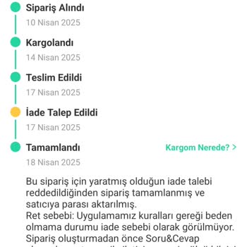Yanlış Bilgilendirme Ve İade Talebinin Reddedilmesi
