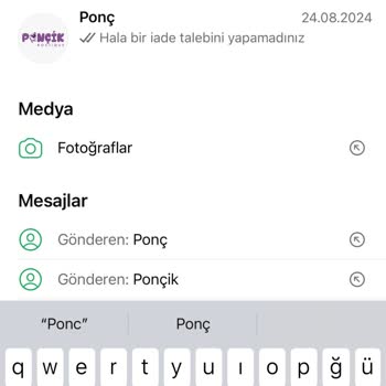 İade Yapılmayan Sipariş Ve Müşteri Mağduriyeti
