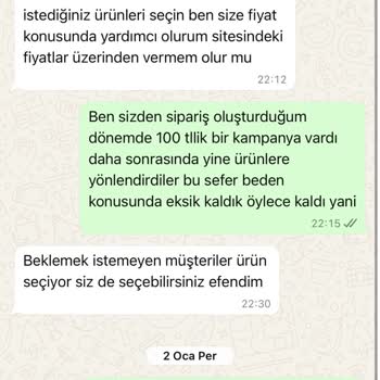 İade Yapılmayan Sipariş Ve Müşteri Mağduriyeti