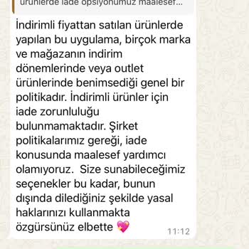İndirimli Ürünlerde İade Hakkı Mağduriyeti