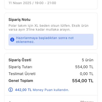 İptal Edilen Siparişler Sonrası Money İadesi Sorunu