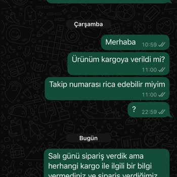 Kargo Bilgisi Verilmeyen Alışveriş Ve İletişim Sorunları