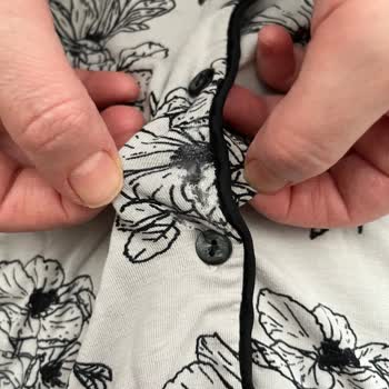 Hatalı Kumaş Nedeniyle Deforme Olan Pijama Takımı