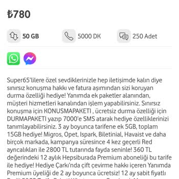 Vodafone'un Adaletsiz Tarifeleri