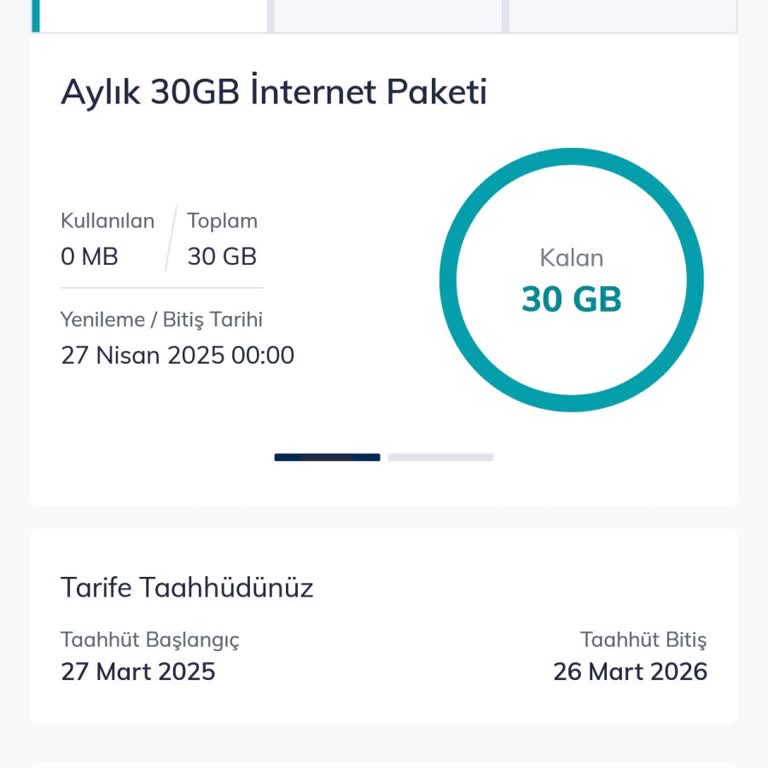 Yanlışlıkla Tanımlanan Ek İnternet Paketi Sorunu