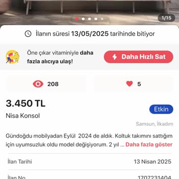 Letgo'da Öne Çıkarma Hizmeti Sorunu Ve İletişimsizlik