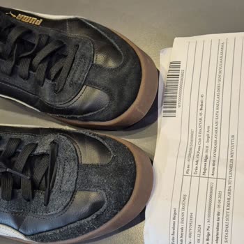 Puma Ayakkabımda Süet Deri Problemi