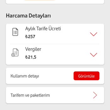 Vodafone'da Yurt Dışı Ücretlendirme Ve Fatura Sorunu