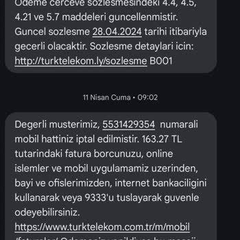 Yanlış Borç Bildirimi Ve Erişim Sorunu