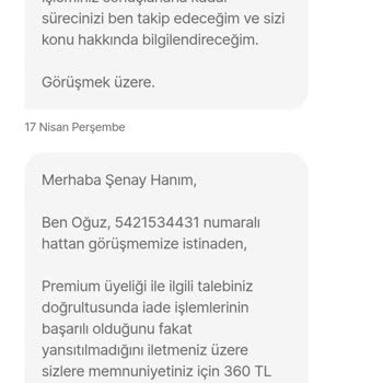 Hepsiburada Premium İptalinde Geri Ödeme Sorunu