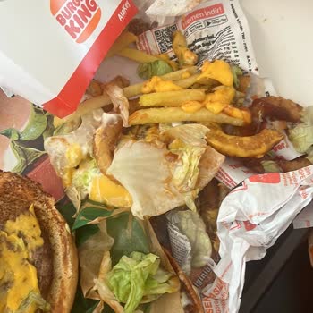 Burger King'de Sabun Tadında Hamburger Şoku