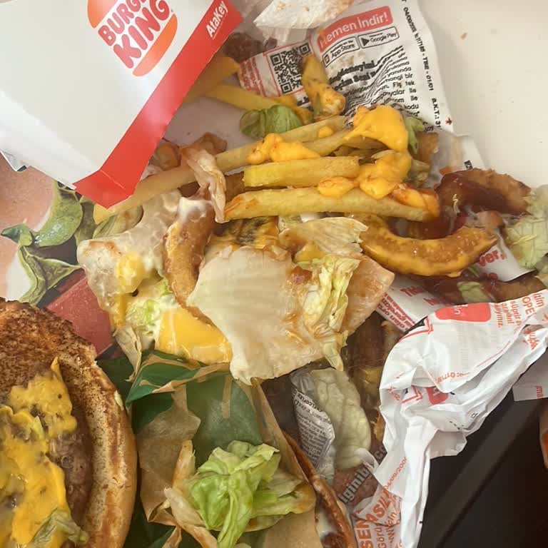 Burger King'de Sabun Tadında Hamburger Şoku