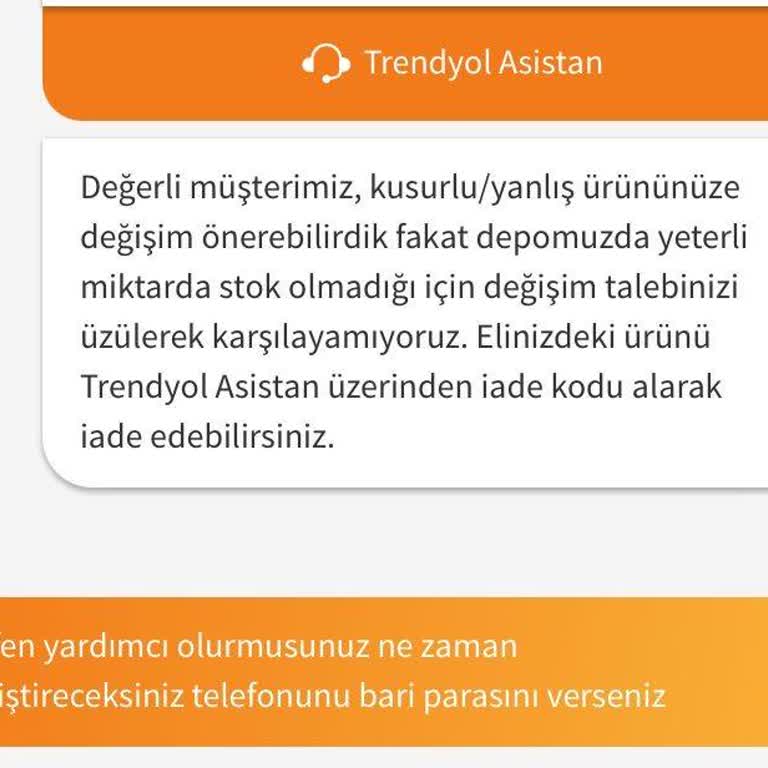 Trendyol'un Tüketici Haklarına Uymayan Tutumu Ve Mağduriyetim