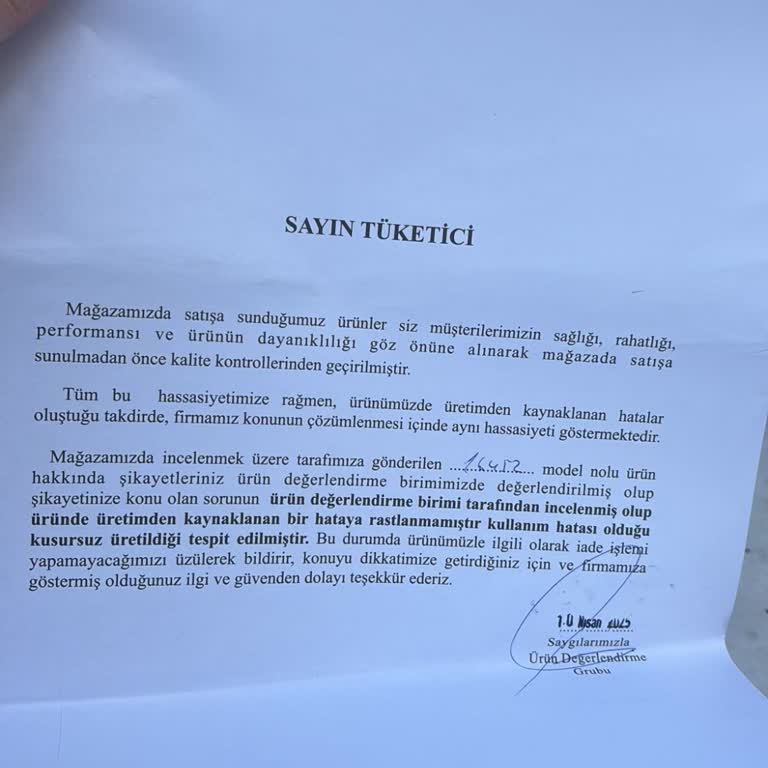 Ayakkabıda Erken Aşınma Ve Kullanıcı Hatası İddiası
