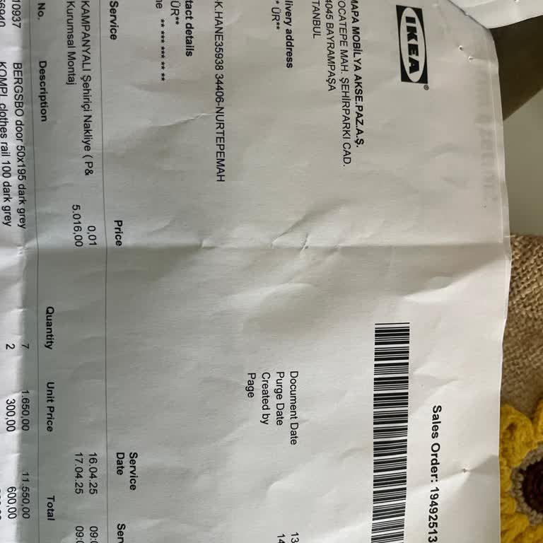 IKEA Nakliye Ve Montaj Tarihlerinde Yaşanan Sorun